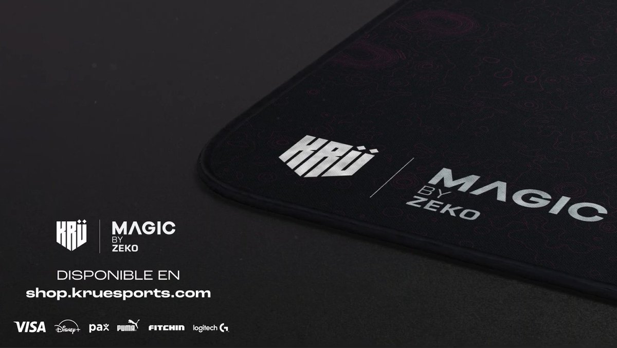 USTEDES LO VOTARON Y FINALMENTE SE HIZO REALIDAD! Nuestro Mousepad KRÜ x Magic By Zeko ya está disponible 🤟 ▶️ ◀️