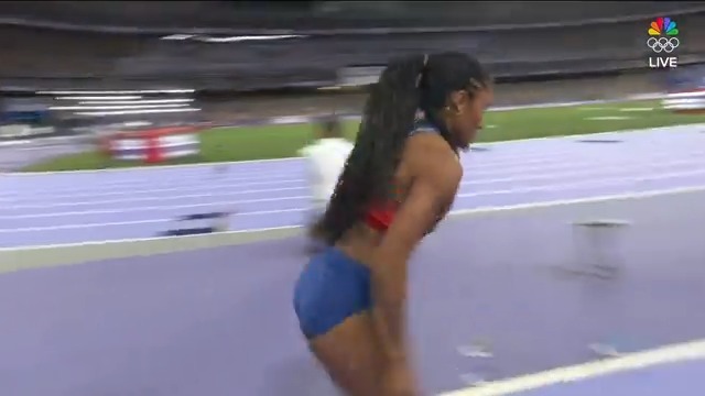 TARA DAVIS-WOODHALL IS AN OLYMPIC CHAMPION! ✨#ParisOlympics