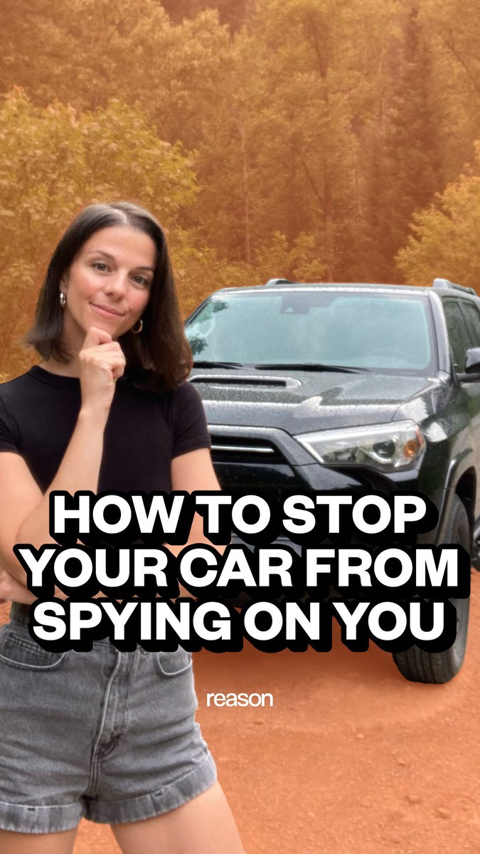 Your car is spying on you. Check your OPSEC anon.
