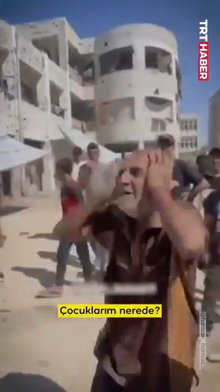 "Çocuklarım nerede?" Gazze.