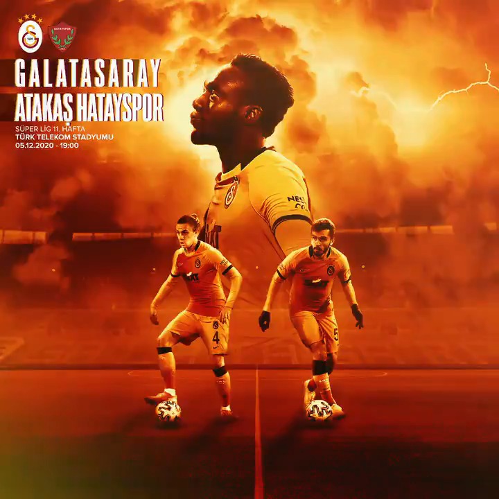 #BugünGünlerdenGALATASARAY 💪 🏆 Süper Lig 2024-2025 Sezonu 🗓 1.Hafta 🆚 Atakaş Hatayspor 📆 09.08.2024 ⏰ 21.00 🏟 Ali Sami Yen Spor Kompleksi Türk Telekom Stadyumu