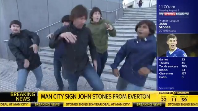 “He’s got a Cagoule?!” 😂 Today marks 8 years since John Stones signed for Manchester City! ✍🏻 [Soccer AM 🎥]
