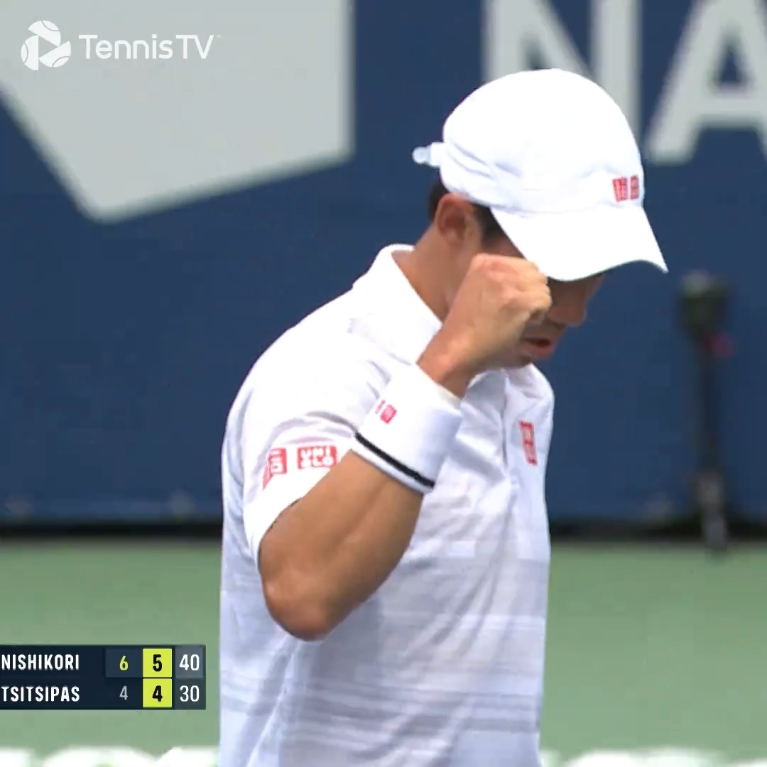 Guess who's back? The best of Kei Nishikori as he recorded his biggest win for 3 years at #OBN24!