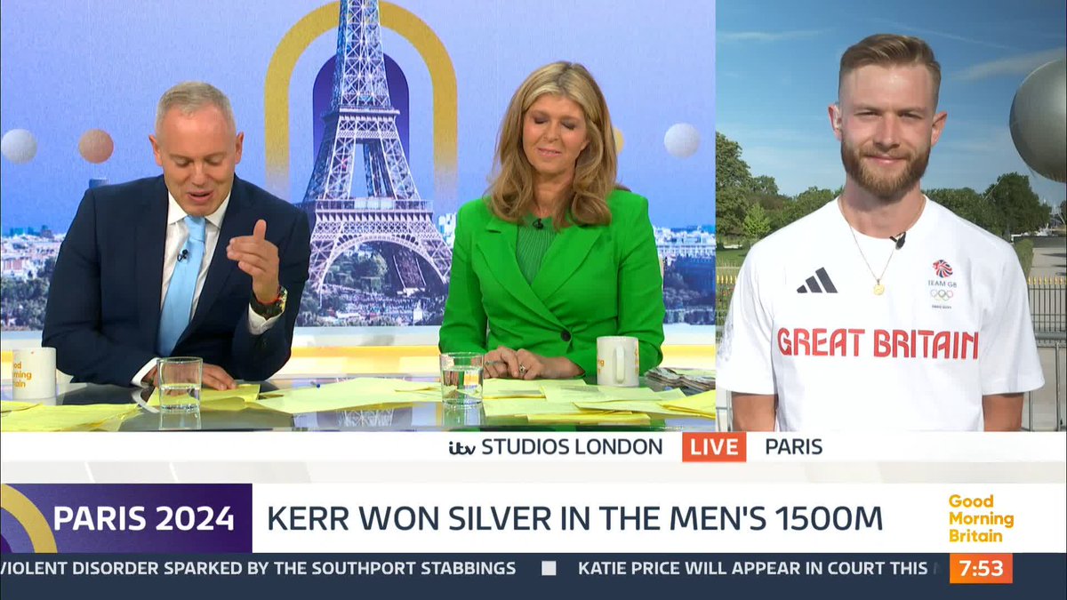 Its the rivalry that kept us gripped to the Olympic men's 1500m. Josh Kerr reveals what his Norwegian rival Jakob Ingebrigtsen said to him before the race.