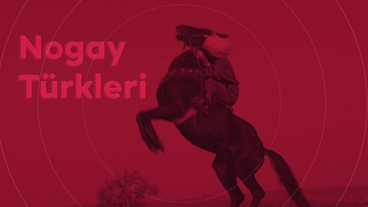 Bayraklarında ‘kurt’ sembolü yer alıyor🐺 Türklerin dünyasında bu hafta katliamlara uğrayan ve Türkiye'ye sığınan Nogay Türklerini anlattık.