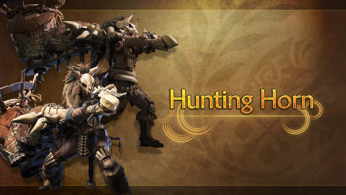 ⚔️ Hunting Horn ⚔️ Buffs, bonks and playing the song of your hunting party on a monster's head, this is the updated Hunting Horn! Utilize the new Echo Bubbles action to grant special effects in an area and Focus Mode for precision doots! Ready for an encore? #MHWilds