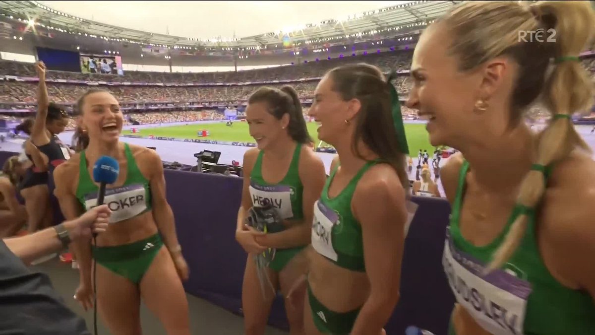“We said we were going to do it, we did it.” “This is the closest we’ll get to home Games, and it really does feel like we are at home.” “Requesting Rihanna again tomorrow!” These four did the country proud today. Olympic finalists.