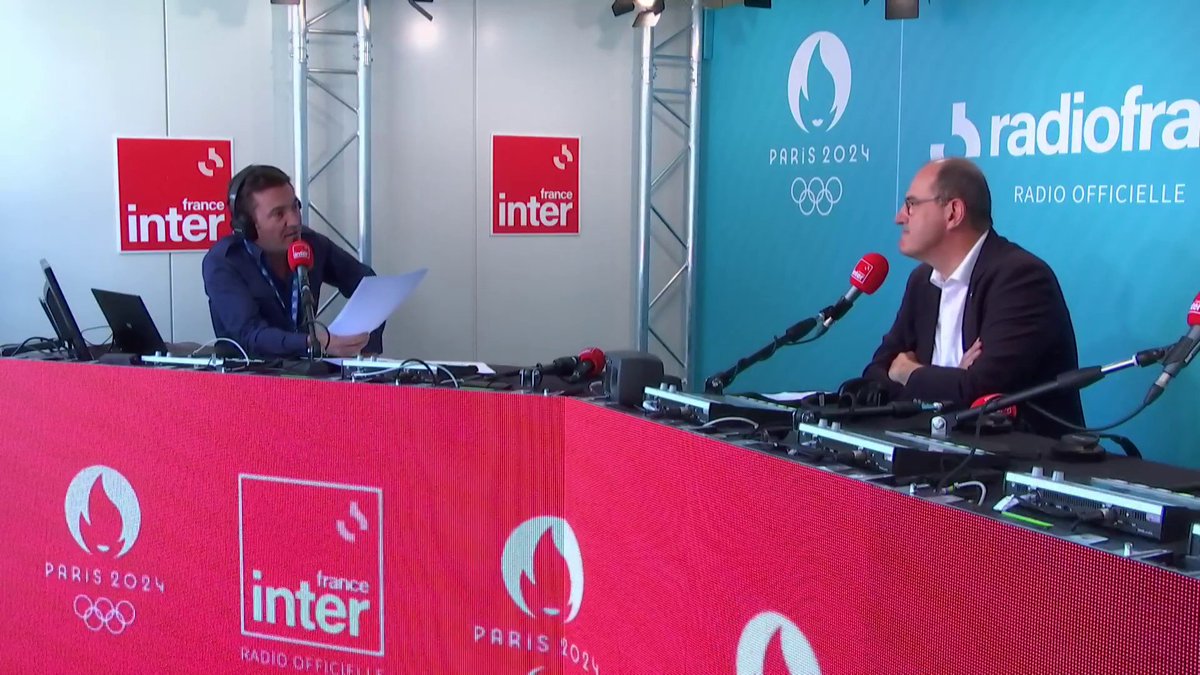 Son calme. Sa sérénité. Le collectif. Pas de "Moi moi moi !" Mais du "Nous ! Nous ! Nous !" La marque Castex ! #JO2024