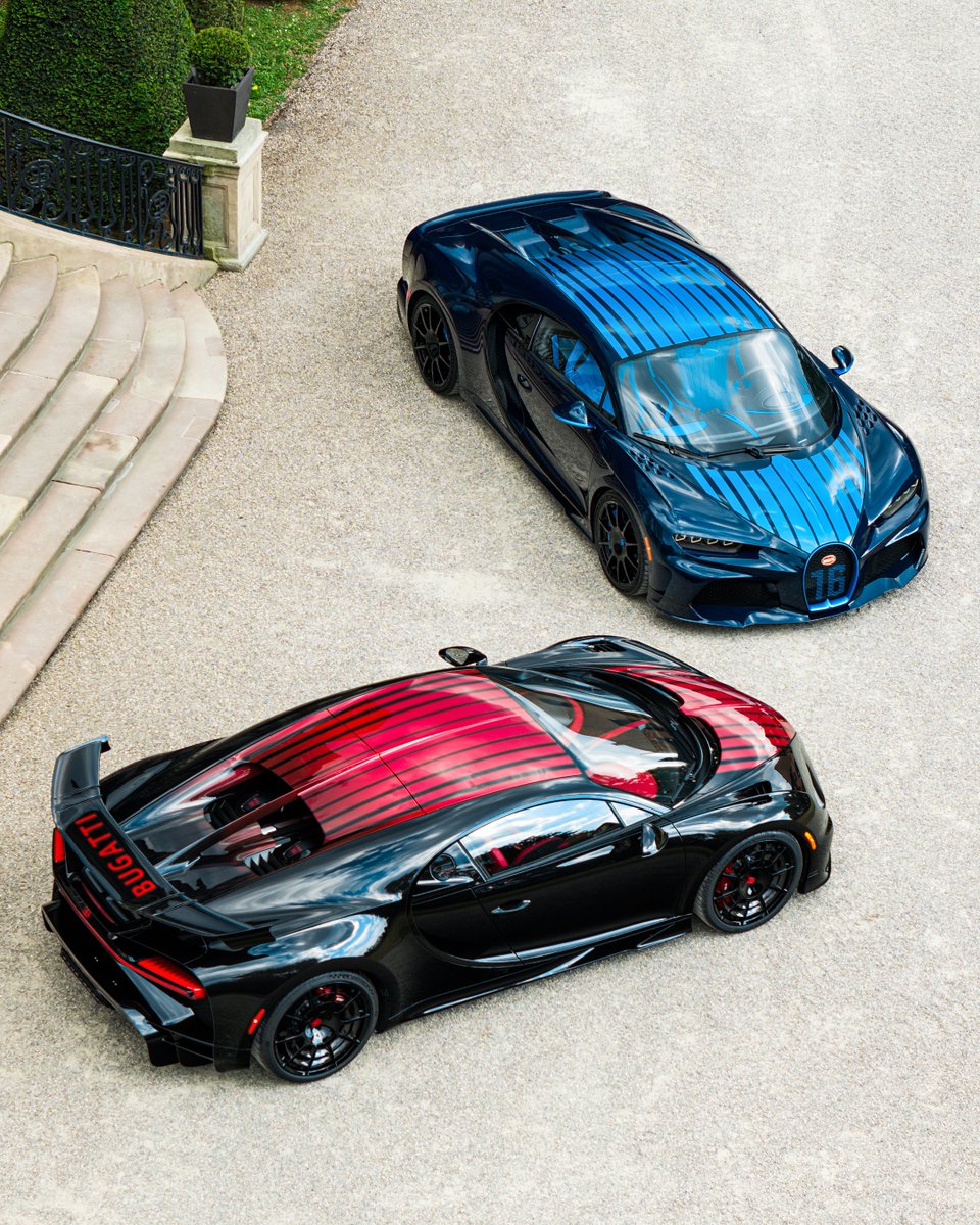 The CHIRON Pur Sport and Super Sport ‘Extreme’ project redefines automotive artistry with unparalleled craftsmanship from the BUGATTI team in Molsheim. In pushing the limits of personal customization and showcasing advanced expertise, these matching hyper sports cars provide a complete multi-sensory experience. #BUGATTI –