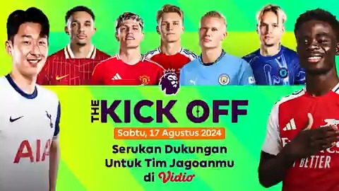 Serukan dukungan untuk Tim jagoanmu di Premier League 2024/25 Mulai 17 Agustus 2024. Hanya di Vidio! #SerukanDukunganUntukTimPLDiVidio