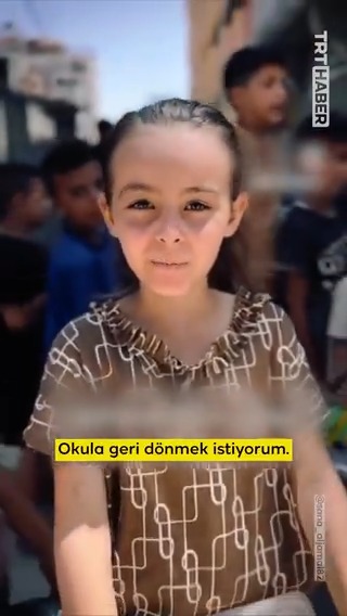 "Yemek sırası yerine okul sırasına girmeliyim" Gazzeli çocukların tek bir dileği var. İşgalci İsrail'in çaldığı hayallerine, okullarına kavuşmak...