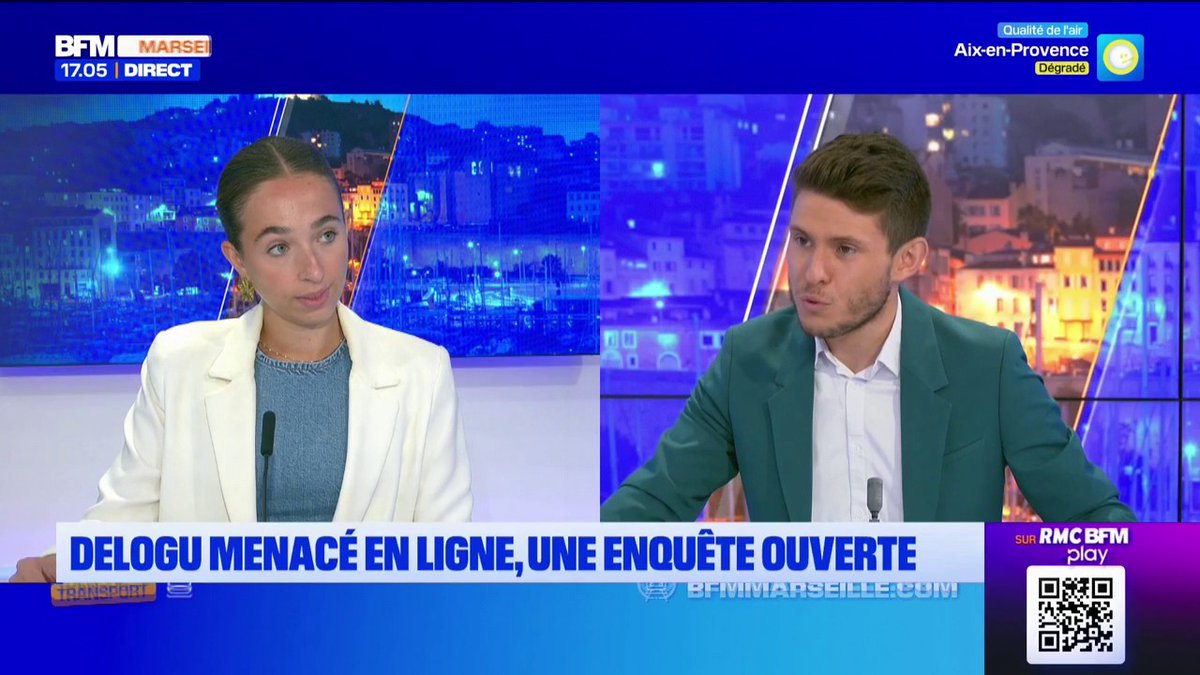 Le député Sébastien Delogu menacé en ligne, une enquête ouverte par le parquet de Marseille