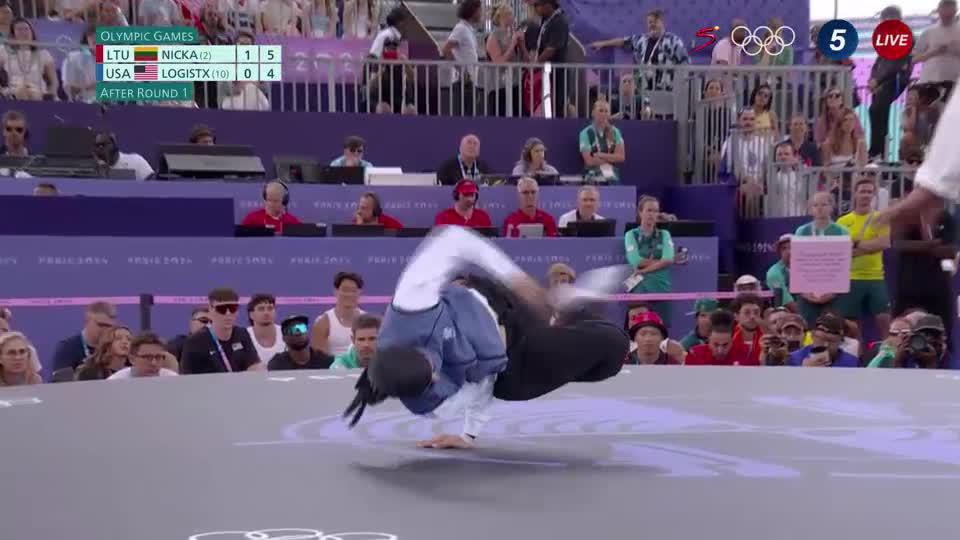 The talent on display in Breaking 🕺 How good is this routine from 17-year-old Nicka from Lithuania 🇱🇹 📺 Ch. 207 (SA) and 227 (ROA) 📺 Stream live: #Paris2024 | #CloserToYourChampions