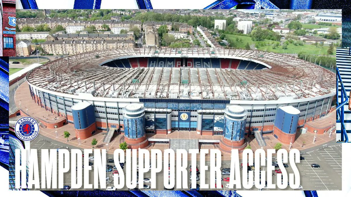 Rangers at Hampden - All the important supporter information. 👉 🏟️ Please watch the video guide on supporter entry to Hampden for upcoming matches.