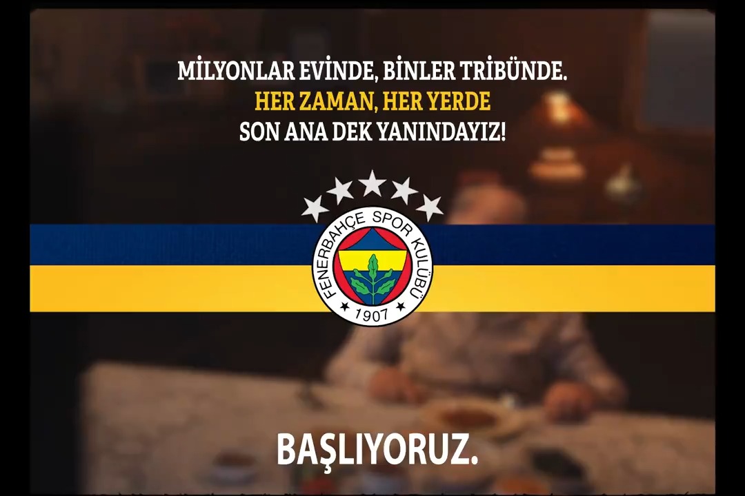 Milyonlar evinde, binler tribünde... #ÇubukluRuhuyla 💛💙