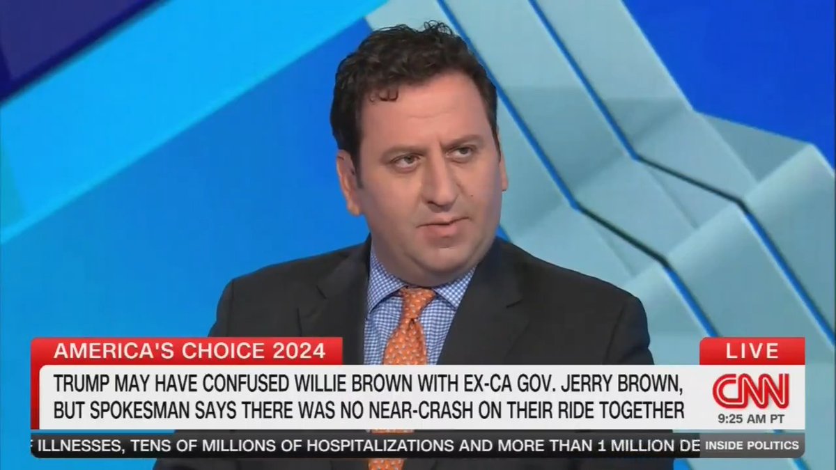 Journalist: Trump appears to have just made up an entire story about being in an emergency landing in a helicopter. This is a completely made-up story. It seems to be like a scene from out of a movie. We know Donald Trump doesn't tell the truth about things, but he seems to have invented a whole scene. This is a very strange thing