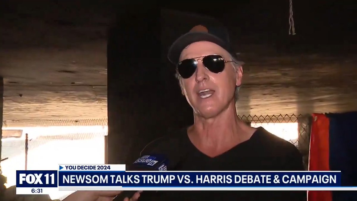 Gov. Gavin Newsom: I think it’s pretty clear Trump is panicking. He knows he’s starting to lose, momentum is completely shifted, and his rhetoric is becoming stale. The guy is all over the place. He’s got to regret his vice presidential choice. He's going to just get more unhinged