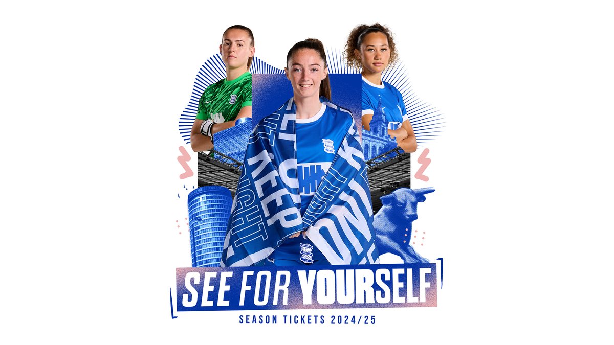 They said football isn’t for us. We say, see for yourself. 🔵 #BCFC