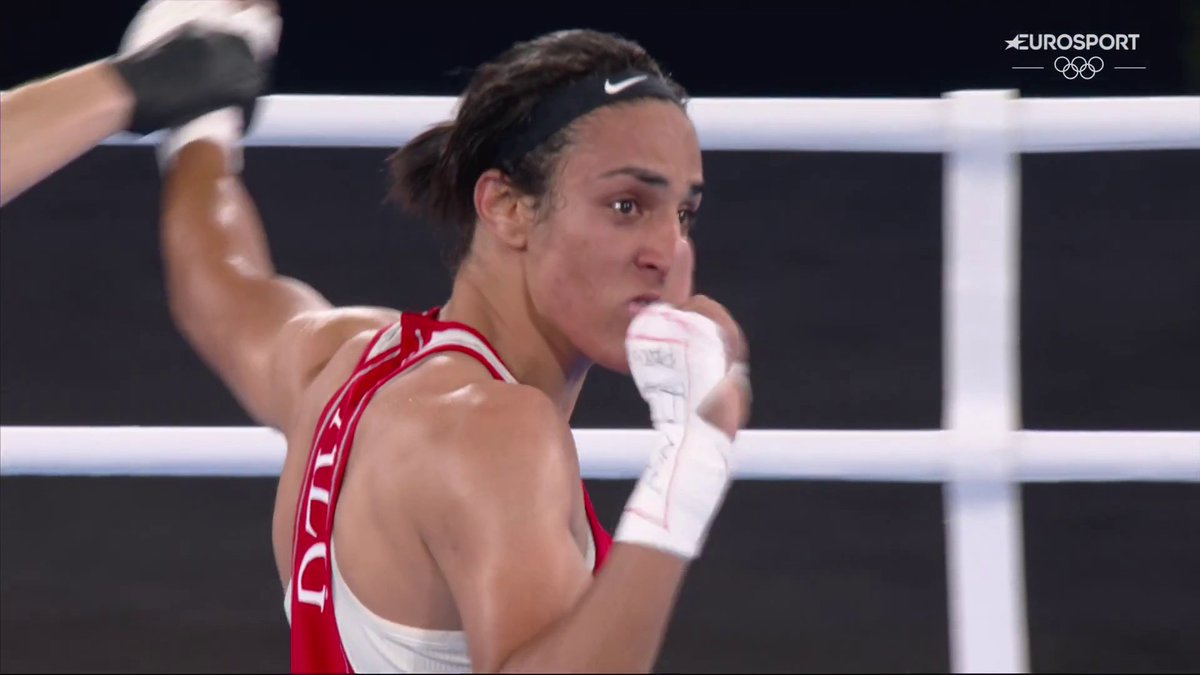 E depois de todo o escrutínio e ódio que enfrentou, Imane Khalif é campeã olímpica. 🥇