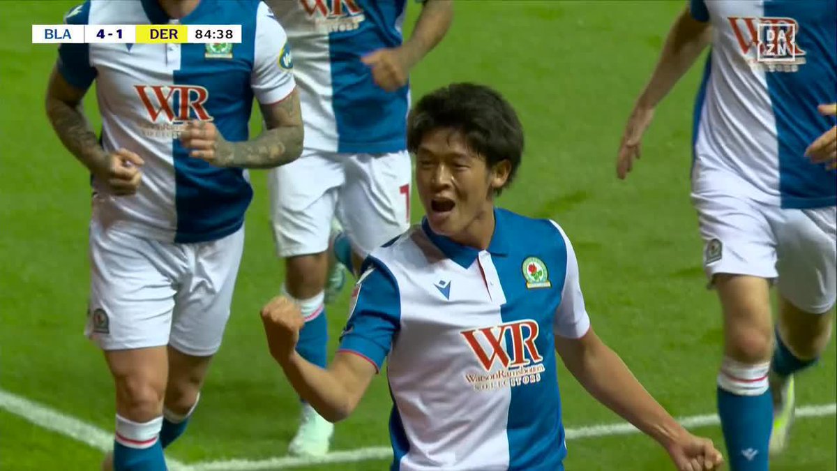 ／ サポーターの心を鷲掴み ＼ 開幕戦で鮮やかゴール #大橋祐紀 落ち着いたループシュート 🏆EFLチャンピオンシップ第1節 🆚ブラックバーン×ダービー 📱#DAZN 見逃し配信中