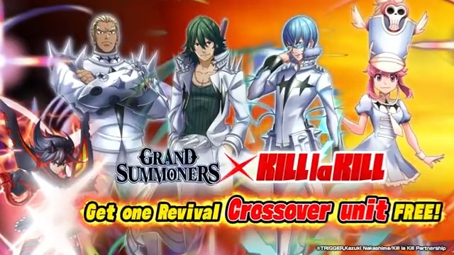 Grand Summoners x KILL la KILL is underway now! 🎉 Get a quick preview here before heading in-game to join the fun! Watch the high quality version on YouTube! ⏬ Play now to begin the event! #KILLlaKILL