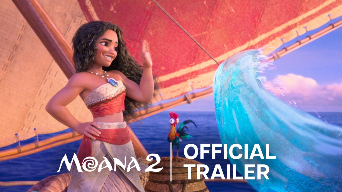 It’s a call from the ancestors 🌊 Watch the new trailer for Disney’s #Moana2, only in theaters November 27!