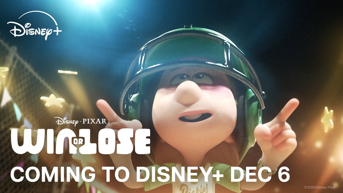 The first trailer for Pixar’s ‘WIN OR LOSE’ has been released. Releasing December 6 on Disney+