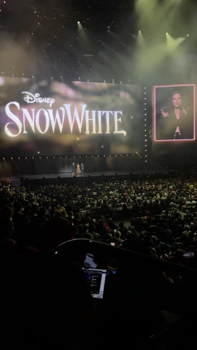 Gal Gadot discusses playing the Evil Queen in the live-action #SnowWhite.