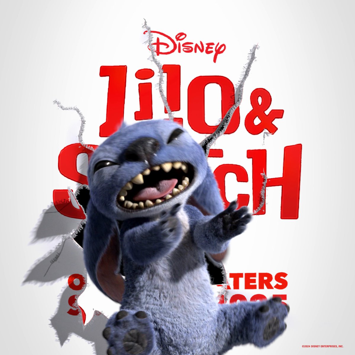 ¡El Experimento 626 ha entrado al chat! El Live Action de #LiloyStitch, muy pronto en cines. #D23