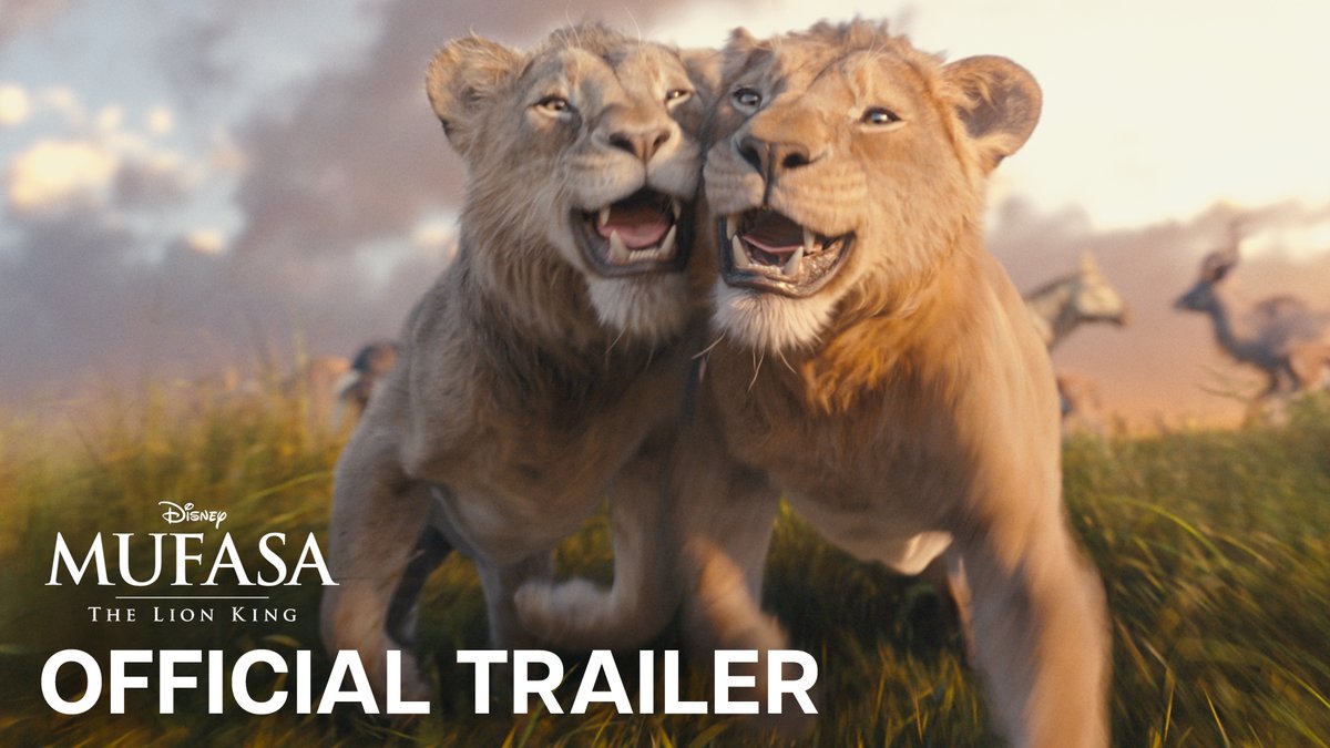 New trailer for ‘Mufasa: The Lion King’ 🦁 In theaters December 20