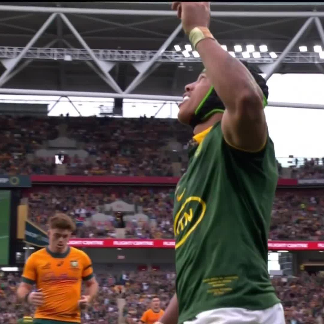 Kurt-Lee 'The Silent Assassin' Arendse 😤⭐ How good is that step by Jesse Kriel though? 🤯 📺 Stream #TRC2024 live: