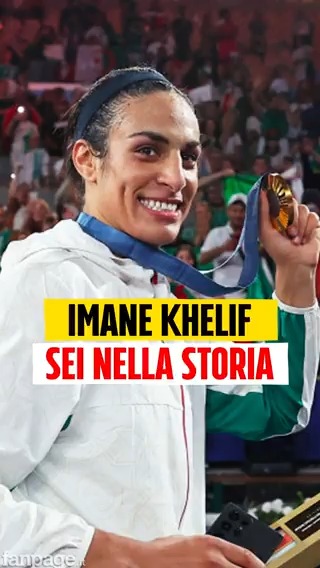 #ImaneKhelif più forte di tutto. A Parigi è festa grande per la medaglia d'oro: "Ha subito offese vergognose, orgogliosi di te" #olimpiadi #paris2024