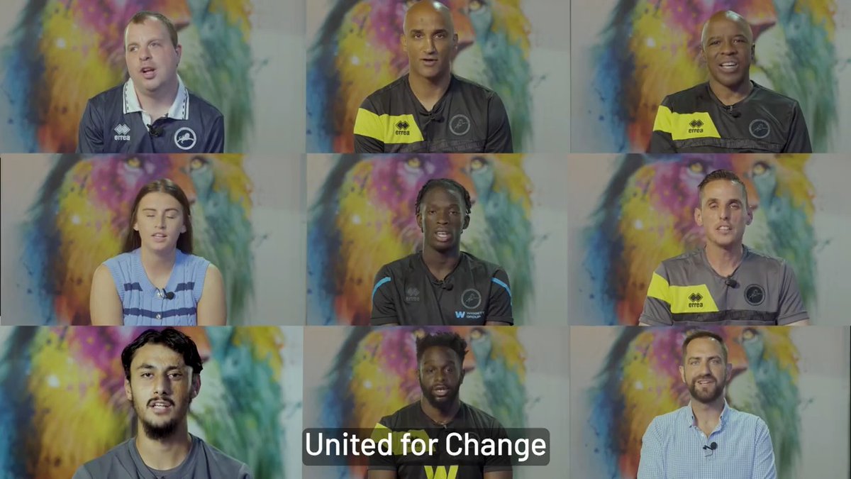 #Millwall Football club is United For Change. 🏟️ The Den is is proudly a safe and inclusive space for all.