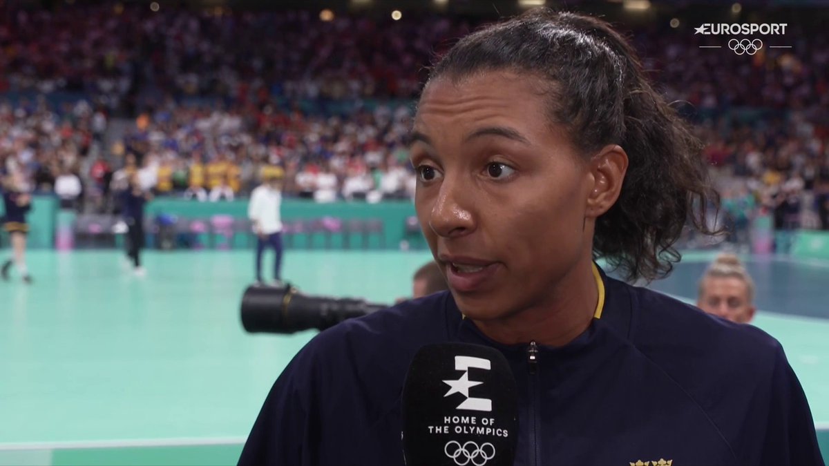 "Vi gör en otroligt dålig match. Det är inte så att vi är oladdade, snarare tvärtom. Men det hjälper inte, man ska vara bra också." 💬 Landslagskaptenen Jamina Roberts efter förlusten mot Danmark. 📲 Streama varje ögonblick från OS i Paris 2024 – bara på Max