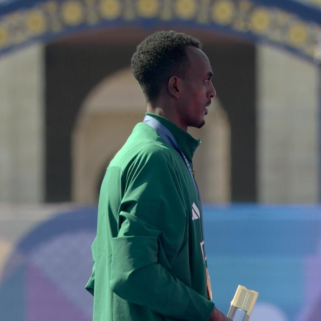 The Ethiopian national anthem rings out for the first time at #Paris2024 🇪🇹👑 #CloserToYourChampions