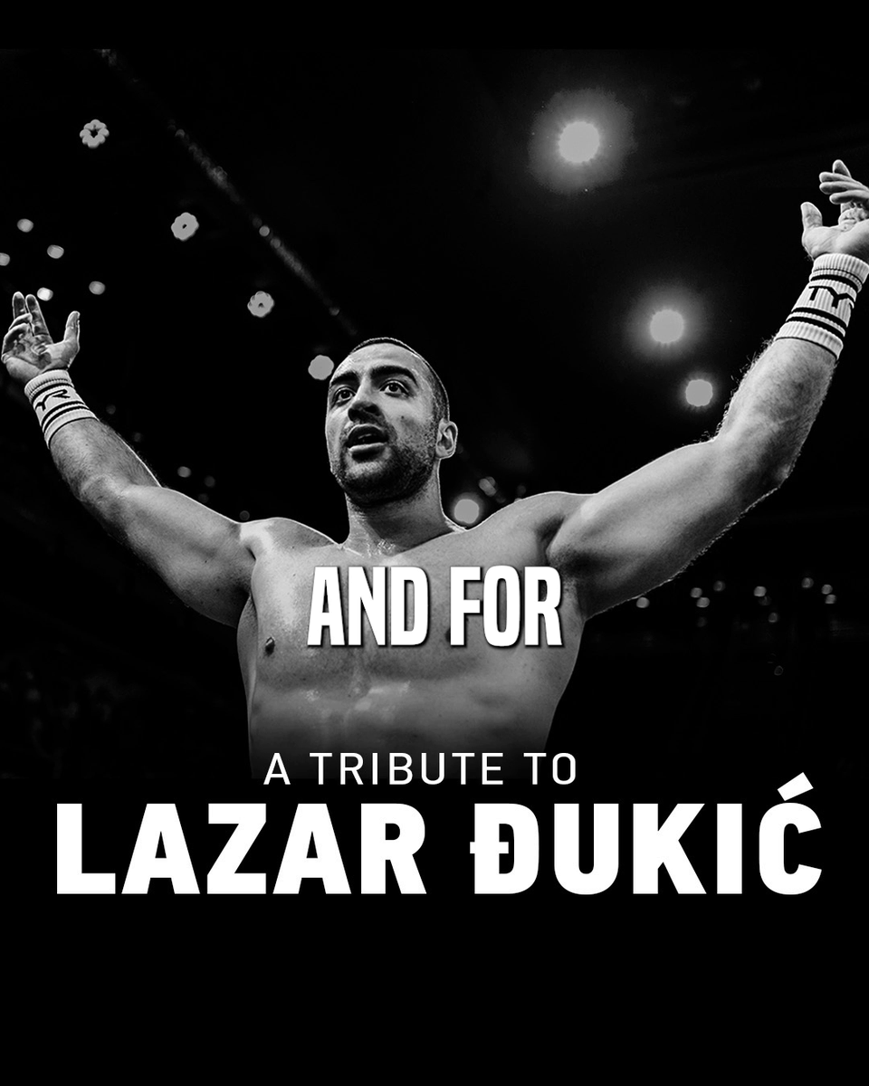 Kara Saunders — 10-time CrossFit Games athlete and member of Raw Iron CrossFit Mayhem Thunder — pays tribute to Lazar Đukić following Team Event 2.