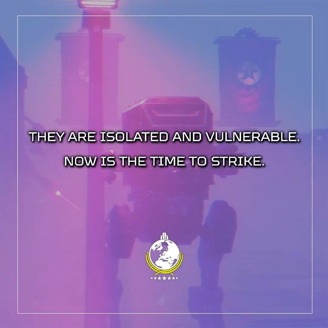 MAJOR ORDER: Helldivers, your efforts have nearly reclaimed our land from the Automatons' territorial annexation! The bots retain a hold on a pocket of two isolated planets. They are vulnerable, so we must liberate them before the machines find a way to reinforce their position.