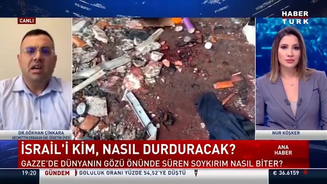 İsrail yine sivilleri katletti... İsrail'i kim, nasıl durduracak? Gazze'de dünyanın gözü önünde süren soykırım nasıl biter? Dr. Gökhan Çınkara #AnaHaber'de yorumladı.