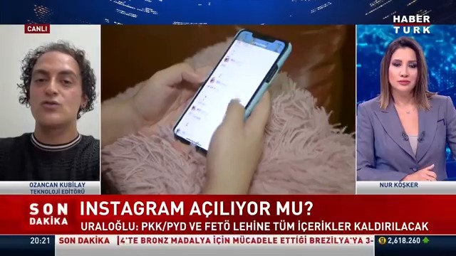 Instagram açılıyor mu? Ulaştırma ve Altyapı Bakanı Abdulkadir Uraloğlu'nun açıklamaları nasıl değerlendirilmeli? Teknoloji Editörü Ozancan Kubilay #AnaHaber'de değerlendirdi.