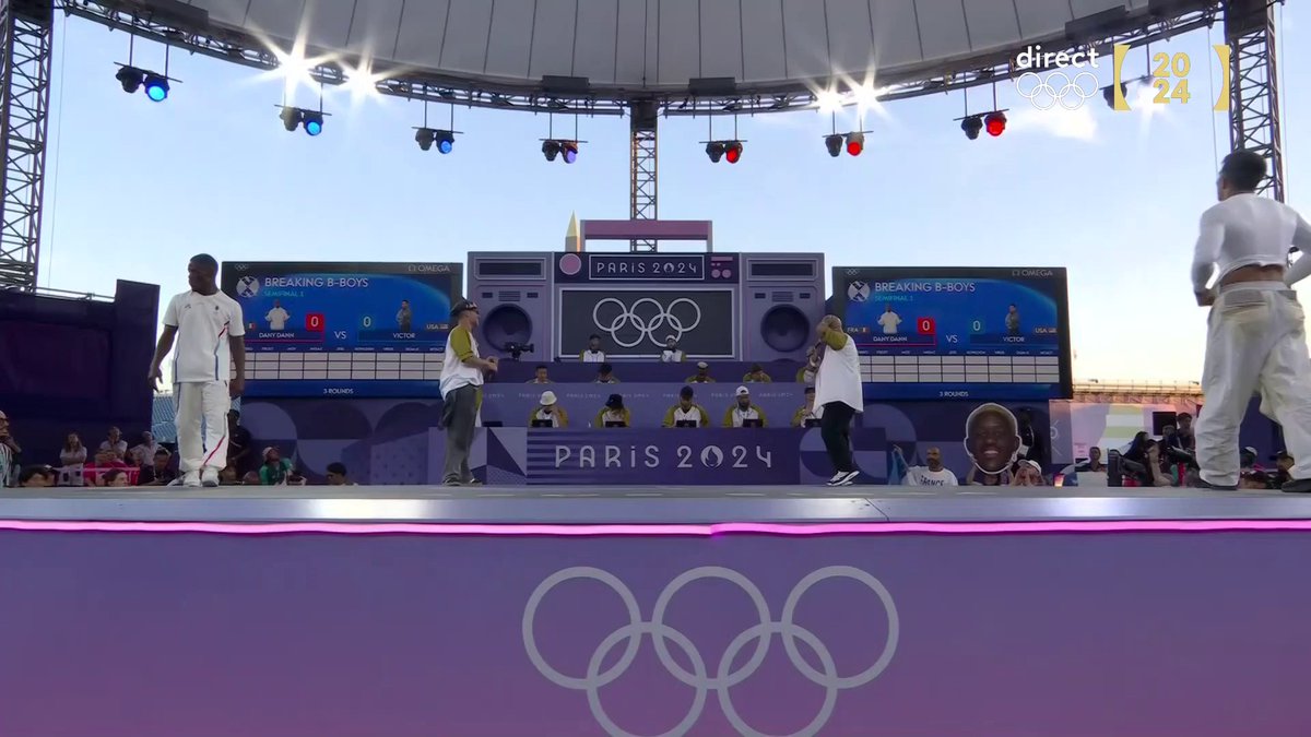 #Paris2024 | 🔥🇫🇷🔥🇫🇷🔥🇫🇷 OUIIIII DANY DANN EN FINALE DE BREAKING !! 🤩 Il vous donne rendez-vous à 21h29 pour sa finale et potentiellement une médaille d'or HISTORIQUE ! 📺 En direct :