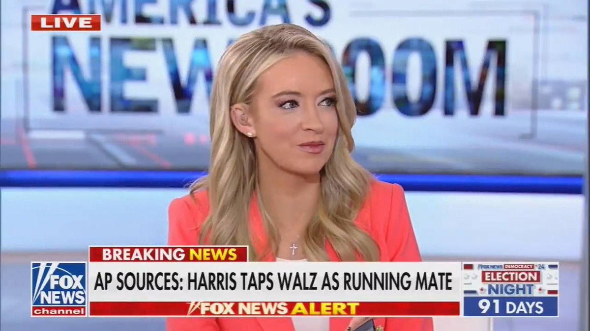 Fox host: I just talked to a former Republican congressman who said Tim Walz is a nice guy and that he really liked him in Congress. He does have that 'folksy' demeanor. He could help with Michigan and Wisconsin. He's not to be dismissed
