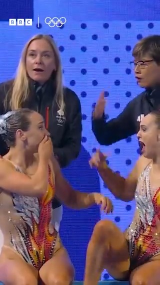 This reaction is incredible 🥹 The moment Kate Shortman and Isabelle Thorpe realised they'd won an Olympic silver medal 🥈✨ #BBCOlympics #Paris2024 #Olympics