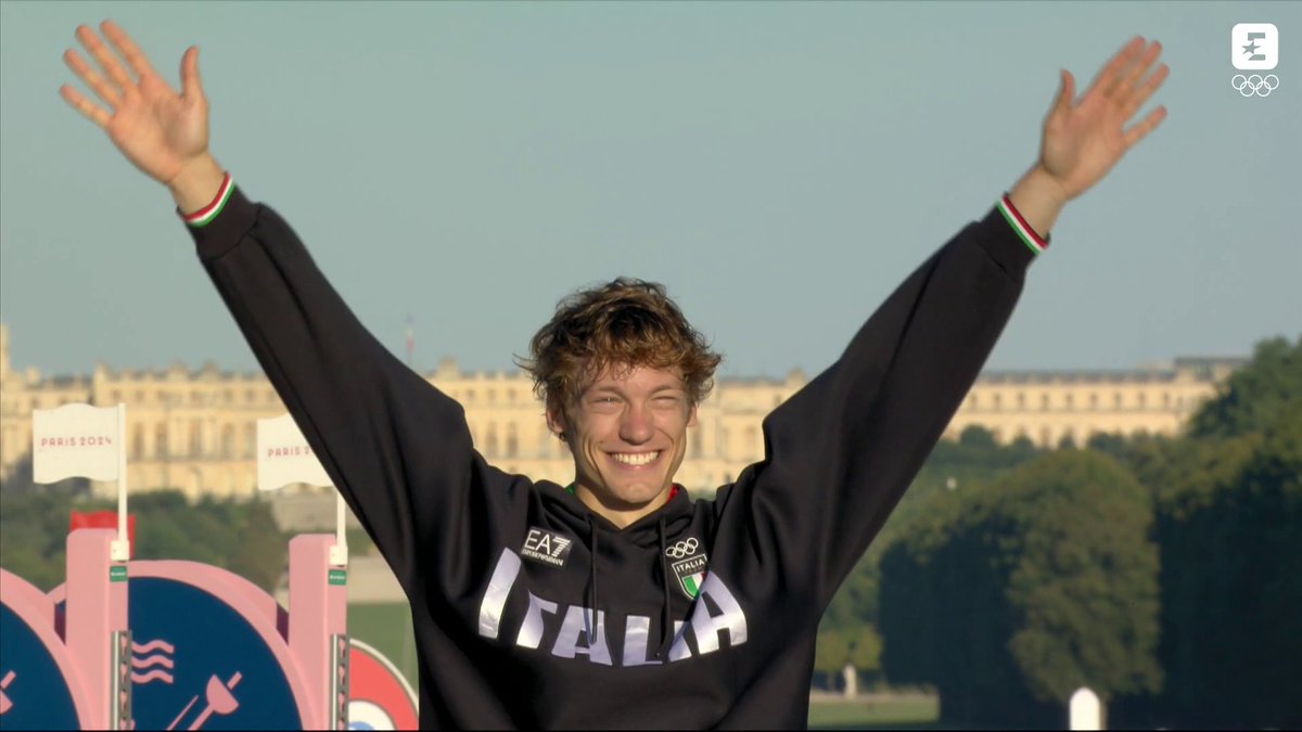 Il sorrisone di Giorgio Malan per il bronzo del Pentathlon ๐ฅ๐ #homeoftheolympics #paris2024 #ItaliaTeam