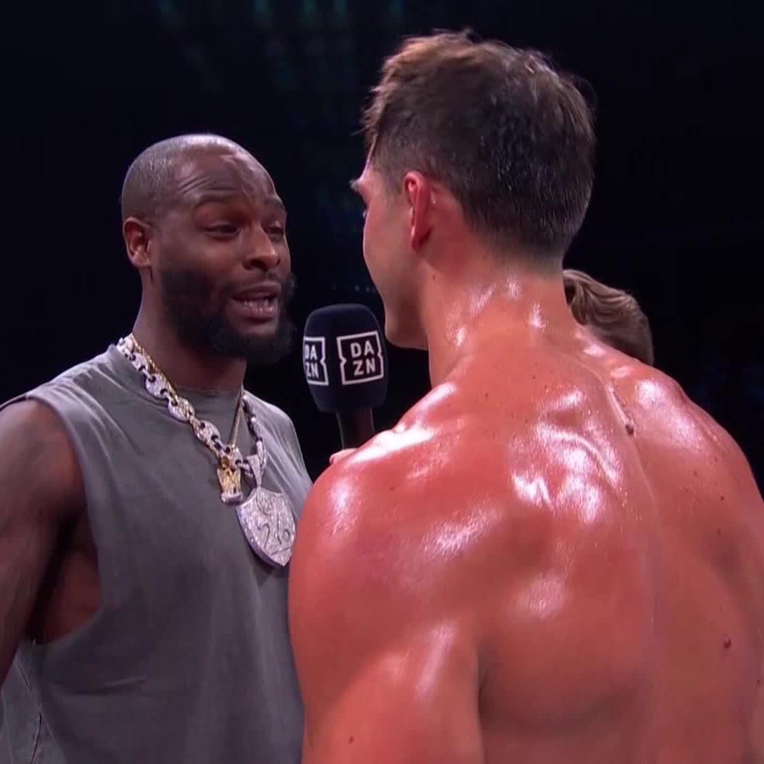 👀 Le'Veon Bell & Josh Brueckner come face-to-face 🥶 #XSeries16
