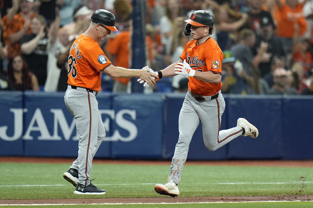 Jackson Holliday has gone deep AGAIN His 4th homer in his last 6 games!