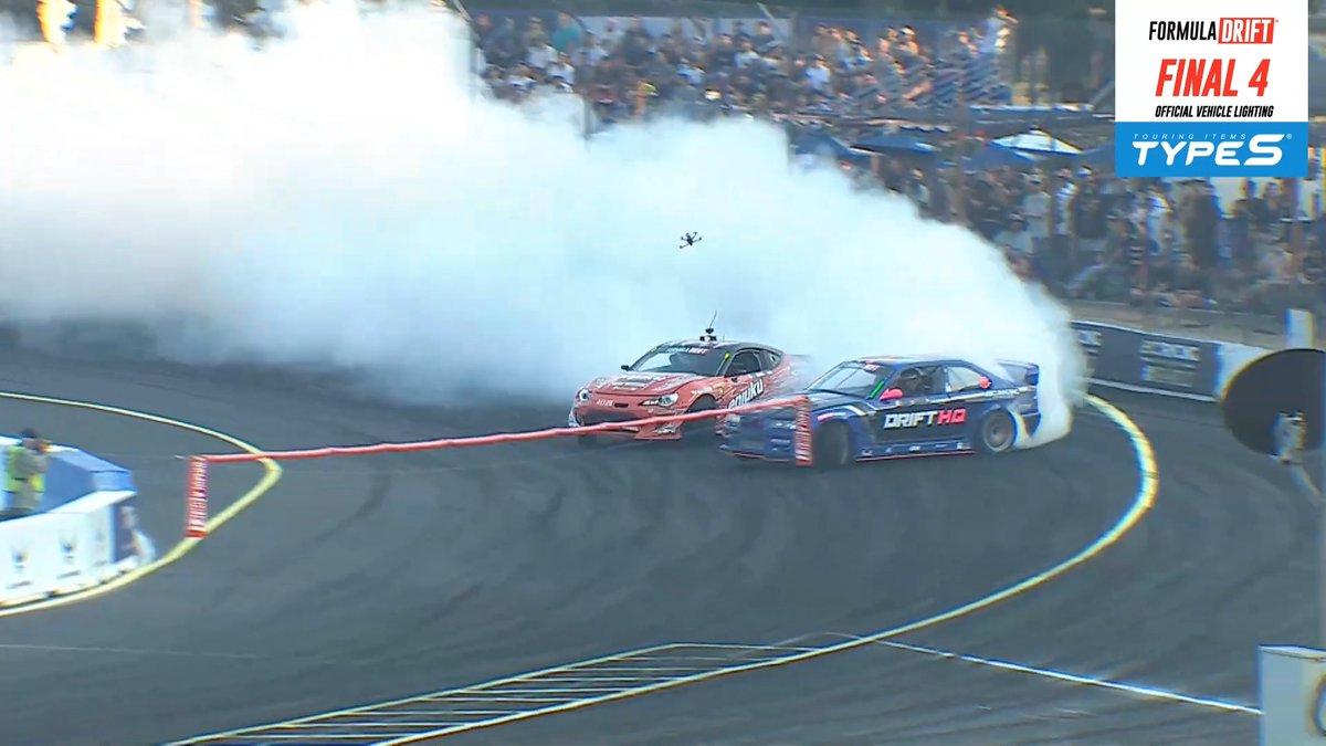 ONE. MORE. TIME. Hiroya Minowa vs adam lz for a spot in the Seattle Finals Presented by TYPE S #FormulaD #FormulaDRIFT #FDSEA