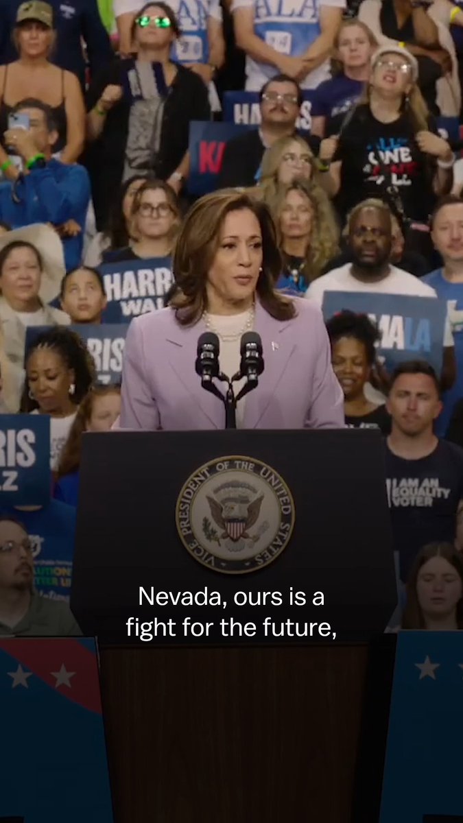 Our campaign is a fight for the future. We are not going back.
