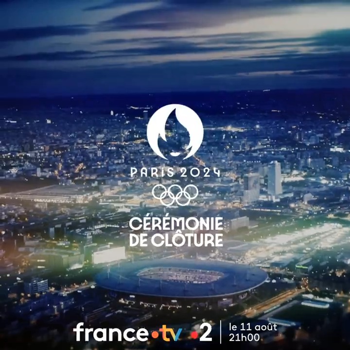 🔥 🏅 Toutes les bonnes choses ont une fin, même les Jeux Olympiques de @paris2024 Présentée par Daphné Burki, Laurent Delahousse et Alexandre Boyon la cérémonie de clôture va célébrer comme il se doit les athlètes du monde entier. 📲 À 21h en direct sur France 2 et France tv