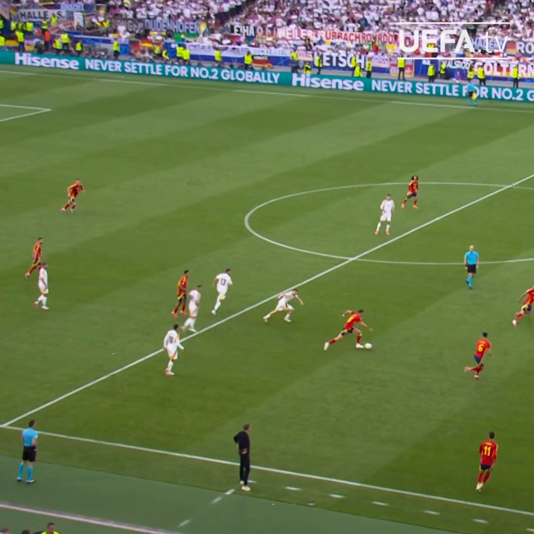 🪄La MAGIA de FABIÁN RUIZ en la #EURO2024... 😳💁‍♂️Los alemanes todavía le siguen buscando.