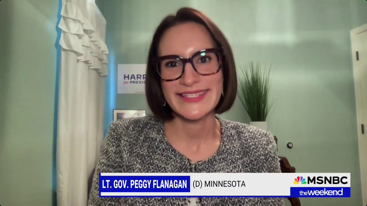 Lieutenant Governor of Minnesota Peggy Flanagan reflects on the importance of creating space for women of color to lead. If the Harris-Walz campaign wins in November, Flanagan would become the first Native American woman to assume the state's governor position.